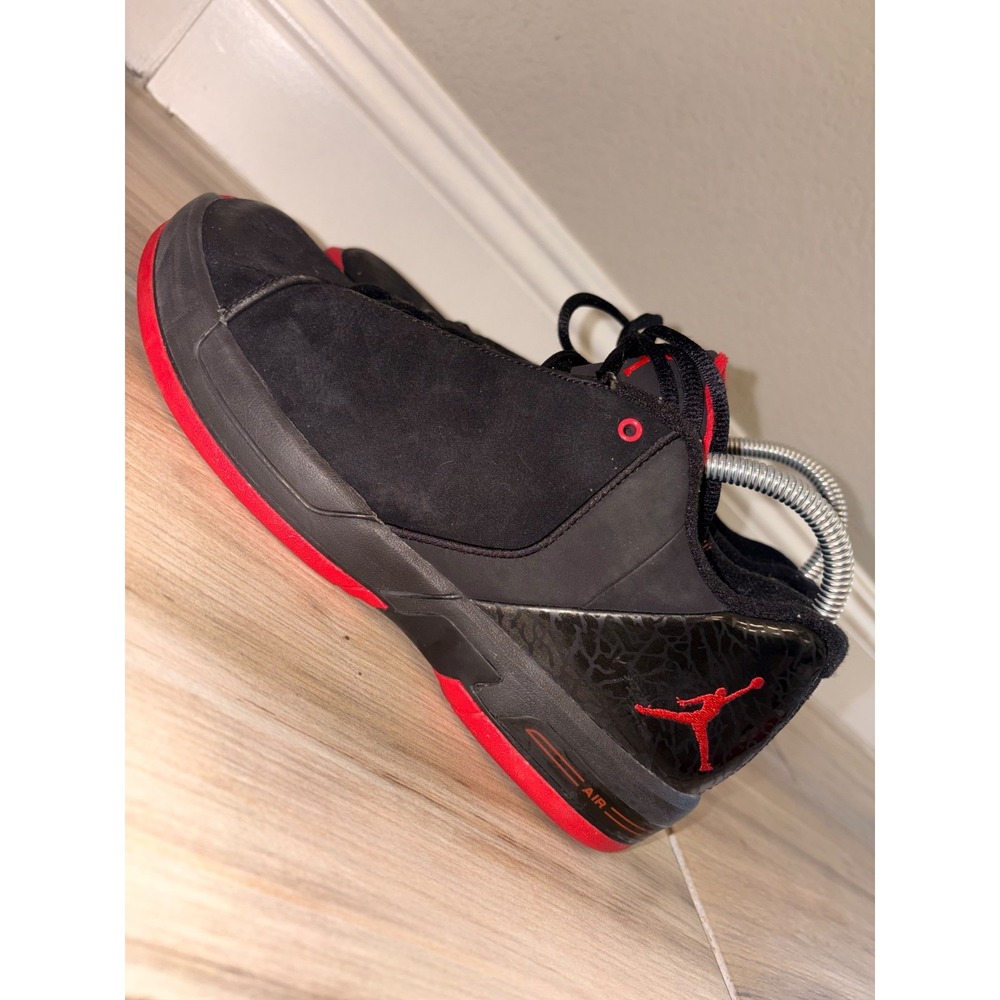 Jordan Air Jordan Men's Size 8 Team Elite 3 Low Bred Black/Varsity Red Lace Up